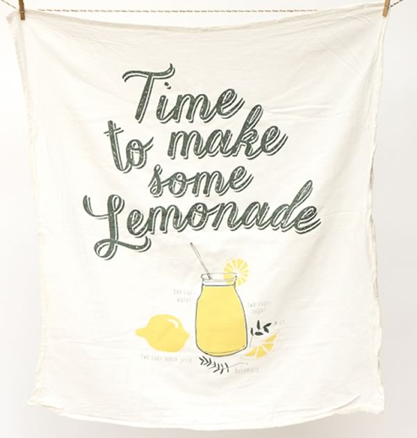 Make Lemonade Kitchen Towel