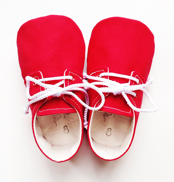 Color Punch Sneakers in Primary Colors | Handmade Loves